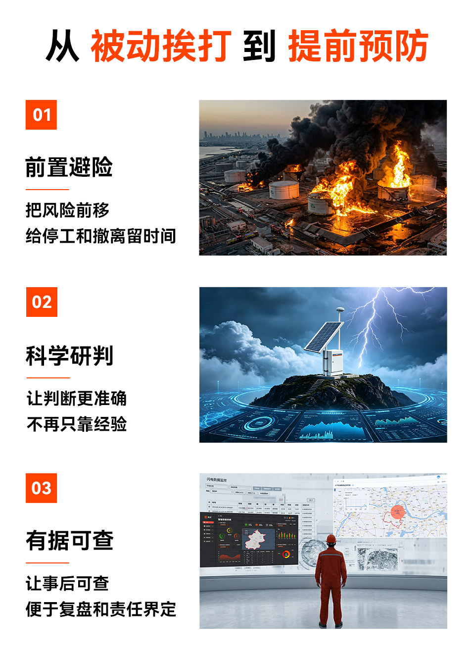 化工雷电预警系统选型重点：探测原理与关键指标